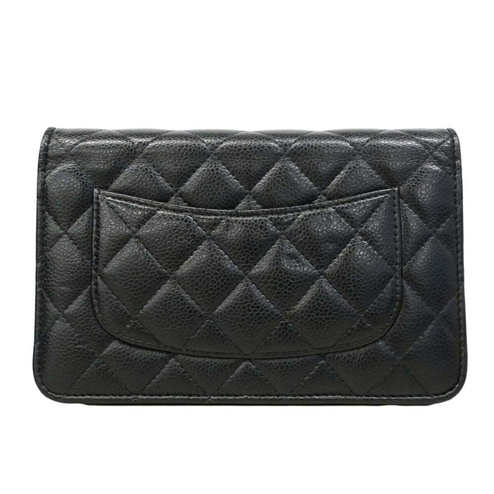 CHANEL Black Caviar Leather Wallet - Picture 8 of 8